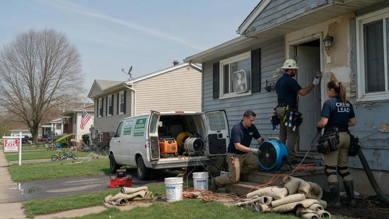 Flood Cleanup in Shell Lake, WI near me