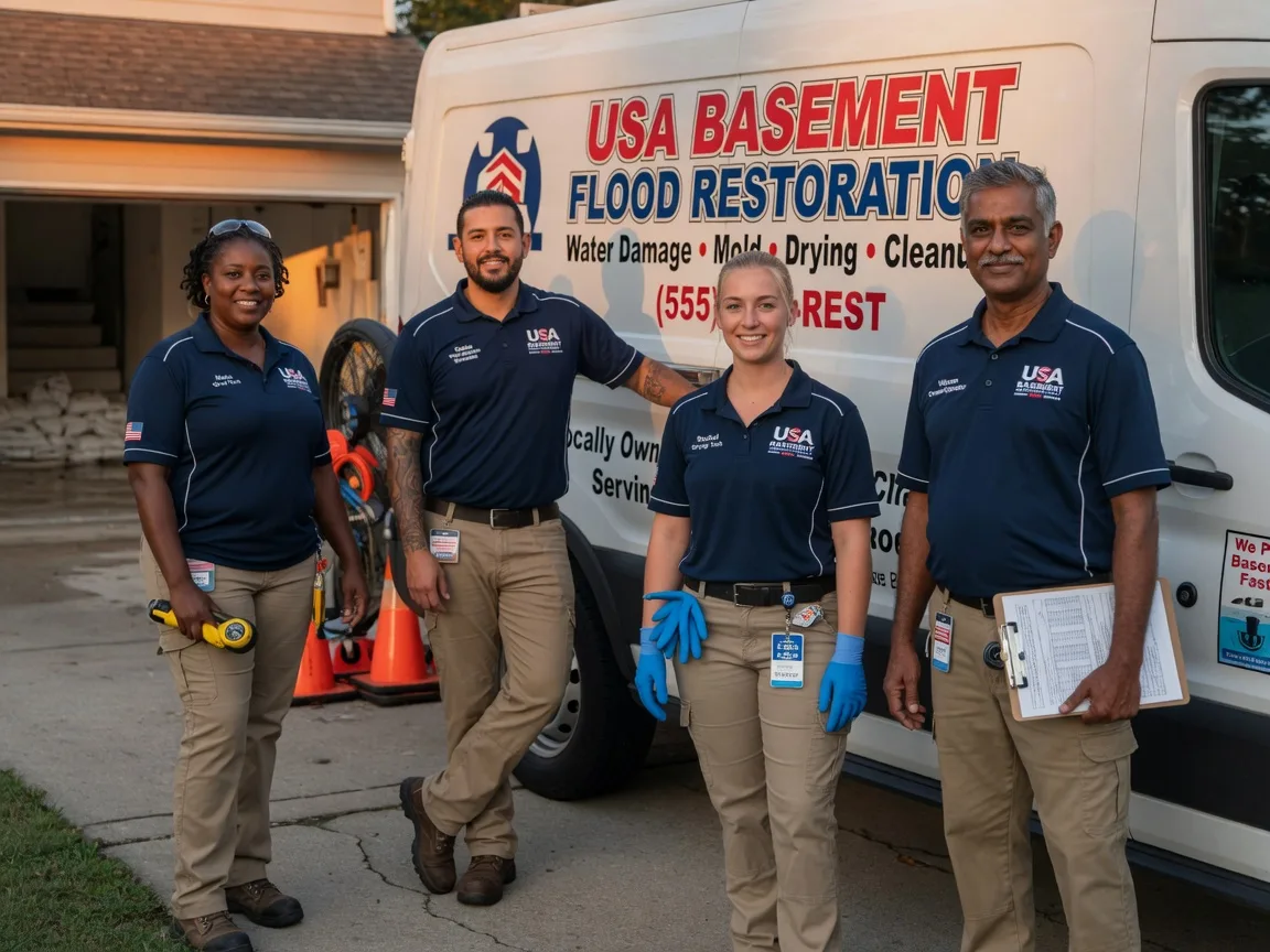Basement Flood Cleanup company in Shell Lake, WI