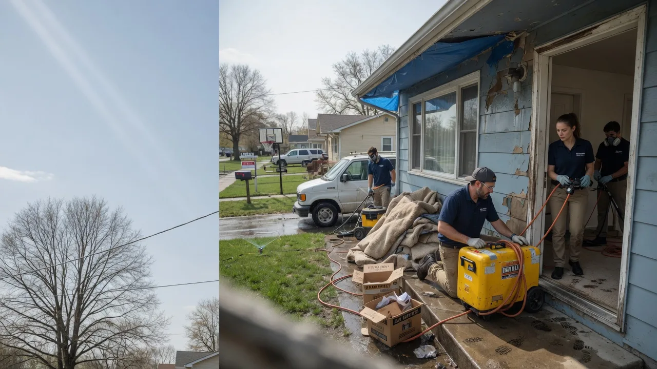 Basement Flood Cleanup in Shell Lake, WI near me